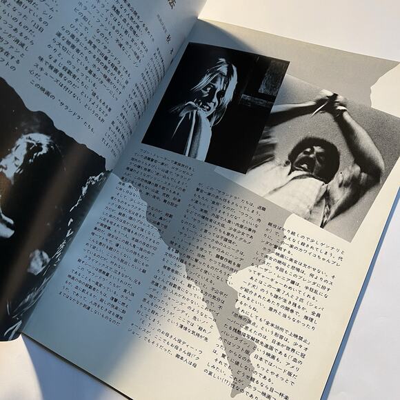 The Hills Have Eyes Original Japanese Movie Brochure Japan Horror Wes Craven - Picture 5 of 9